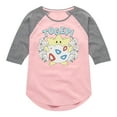 thumbnail image 1 of Pokémon - Floral Togepi - Youth Girls Shirt Tail Raglan T-Shirt, 1 of 4