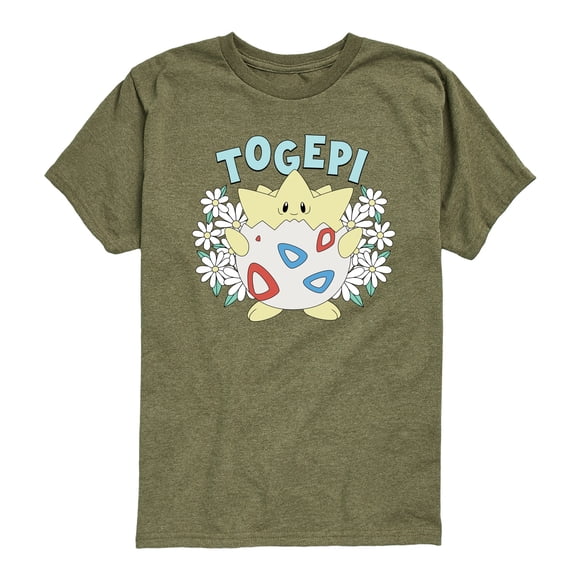 Pokémon - Floral Togepi - Youth Short Sleeve Graphic T-Shirt