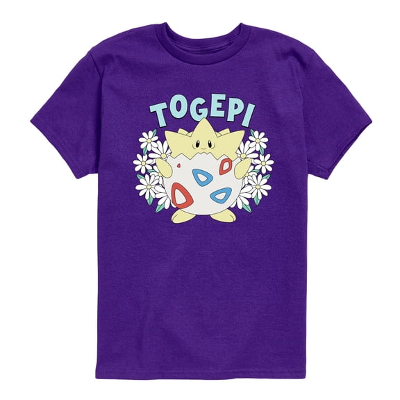Pokémon - Floral Togepi - Youth Short Sleeve Graphic T-Shirt