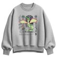 thumbnail image 1 of Pokémon - Flygon Medieval Oversized Fleece Crew Sweatshirt, 1 of 3