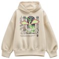 thumbnail image 1 of Pokémon - Flygon Medieval  - Ladies  Drop Shoulder Pullover Hood, 1 of 3