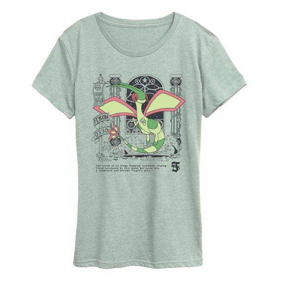 Pokémon - Flygon Medieval - Women's Short Sleeve Graphic T-Shirt