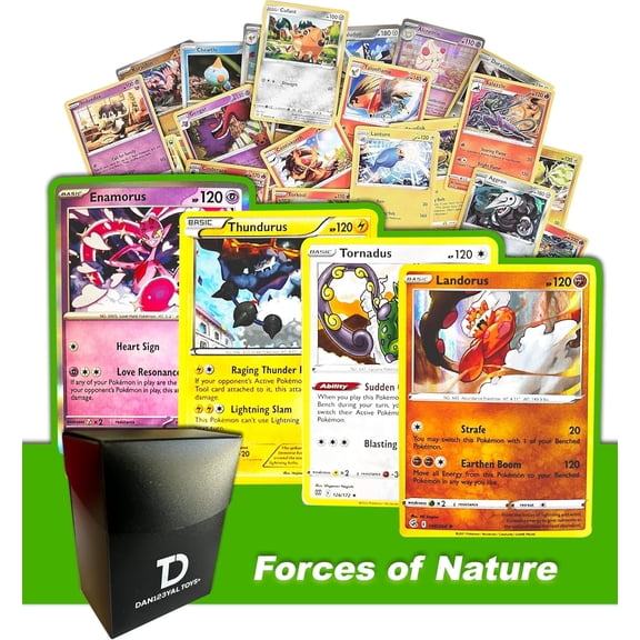 Collectible Pokémon Legendary Heroes TCG Random Assortment Bundle || Guaranteed Legendary Heroes Duo + 6 Holographic Cards + 6 High HP Cards + Dan123yal Deck Box