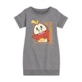 thumbnail image 1 of Pokémon  - Fuecoco Stats - Toddler & Youth Girls Fleece Dress, 1 of 1