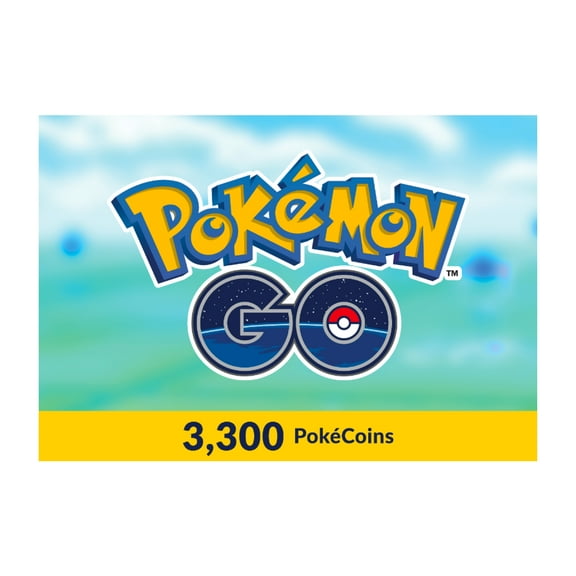 Pokémon GO 3,300 PokéCoins eGift Card [Digital]