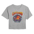 thumbnail image 1 of Pokémon - Garchomp Rocks - Juniors Cropped Short Sleeve Graphic T-Shirt, 1 of 4