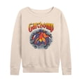 thumbnail image 1 of Pokémon - Garchomp Rocks - Women's French Terry Long Sleeve Pullover, 1 of 4