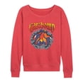 thumbnail image 1 of Pokémon - Garchomp Rocks - Women's French Terry Long Sleeve Pullover, 1 of 3