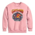 thumbnail image 1 of Pokemon - Garchomp Rocks - Youth Boys Crew Fleece Sweatshirt, 1 of 3