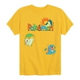 thumbnail image 1 of Pokémon - Gen 2 Chikorita, Tepig, Totodile - Youth Short Sleeve Graphic T-Shirt, 1 of 5