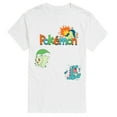 thumbnail image 1 of Pokémon - Chikorita, Cyndaquil, Totodile - Men's Short Sleeve Graphic T-Shirt, 1 of 4