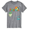 thumbnail image 1 of Pokémon - Chikorita, Cyndaquil, Totodile - Men's Short Sleeve Graphic T-Shirt, 1 of 4