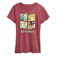 thumbnail image 1 of Pokémon - Gen 5 Character Grid - Women's Short Sleeve Graphic T-Shirt, 1 of 5