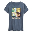 thumbnail image 1 of Pokémon - Gen 5 Character Grid - Women's Short Sleeve Graphic T-Shirt, 1 of 5