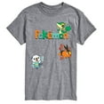 thumbnail image 1 of Pokémon - Snivy, Tepig, Oshawott  - Men's Short Sleeve Graphic T-Shirt, 1 of 4