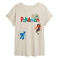 thumbnail image 1 of Pokémon - Rowlet, Litten, Popplio  - Womens Oversized Graphic T-Shirt, 1 of 4