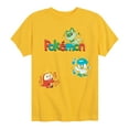 thumbnail image 1 of Pokémon - Gen 9 Chikorita, Tepig, Totodile   - Youth Short Sleeve Graphic T-Shirt, 1 of 5