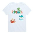 thumbnail image 1 of Pokémon - Gen 9 Chikorita, Tepig, Totodile   - Youth Short Sleeve Graphic T-Shirt, 1 of 5