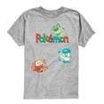 thumbnail image 1 of Pokémon - Gen 9 Chikorita, Tepig, Totodile   - Youth Short Sleeve Graphic T-Shirt, 1 of 5