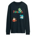thumbnail image 1 of Pokémon - Sprigatito, Fuecoco, and Quaxly  - Men's Long Sleeve Graphic T-Shirt, 1 of 4