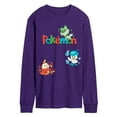 thumbnail image 1 of Pokémon - Sprigatito, Fuecoco, and Quaxly  - Men's Long Sleeve Graphic T-Shirt, 1 of 3