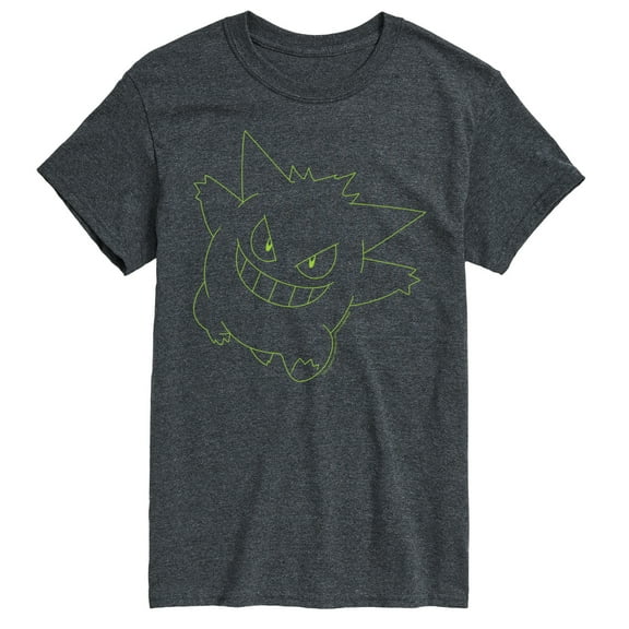 Pokémon - Gengar Big Face - Men's Short Sleeve Graphic T-Shirt