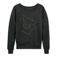 thumbnail image 1 of Pokémon - Gengar Big Face - Women's Lightweight French Terry Long Sleeve Shirt, 1 of 5