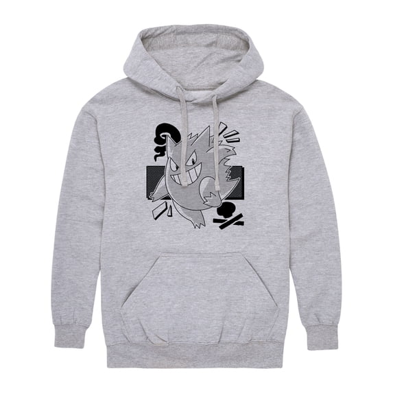 Pokémon - Gengar Manga - Men's Pullover Fleece Hoodie
