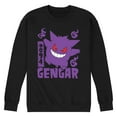 thumbnail image 1 of Pokémon - Gengar - Men's Crew Fleece Sweatshirt, 1 of 4
