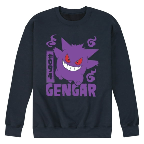 Pokémon - Gengar - Men's Crew Fleece Sweatshirt