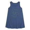 thumbnail image 1 of Pokémon - Gengar Neon - Youth Girls A-line Dress, 1 of 5