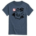 thumbnail image 1 of Pokémon - Gengar Night Shade - Men's Short Sleeve Graphic T-Shirt, 1 of 4