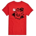 thumbnail image 1 of Pokémon - Gengar Night Shade - Men's Short Sleeve Graphic T-Shirt, 1 of 4