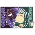 thumbnail image 1 of Pokemon - Gengar Snorlax Battle Wall Poster, 14.725" x 22.375", 1 of 6