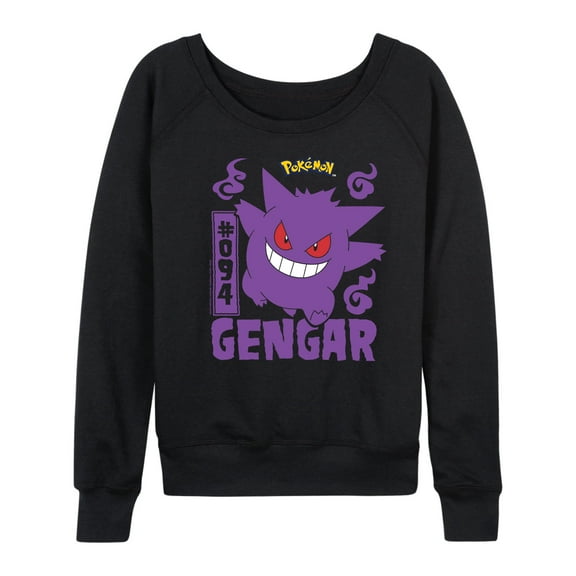 Pokémon - Gengar - Women's Lightweight French Terry Long Sleeve Shirt