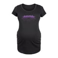 thumbnail image 1 of Pokémon - Gengar - Women's Maternity Scoop Neck Graphic T-Shirt, 1 of 4