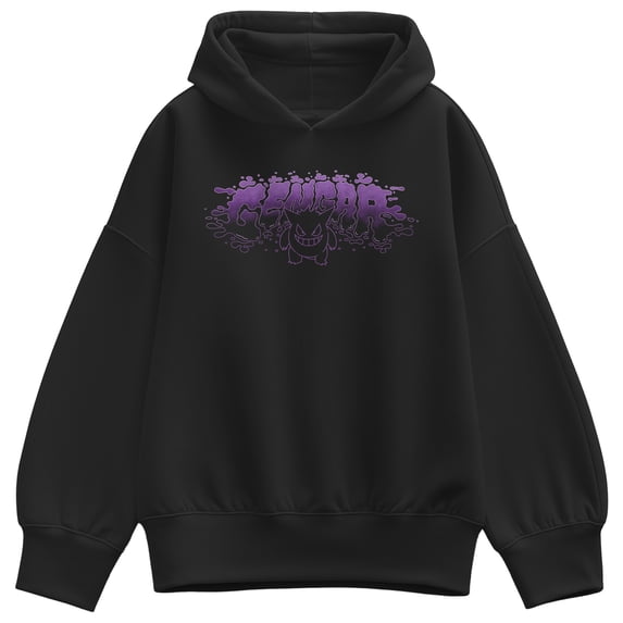 Pokémon - Gengar - Women's Oversized Fleece Hoodie Sweatshirt