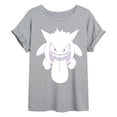 thumbnail image 1 of Pokémon - Gengar - Women's Oversized Graphic T-Shirt, 1 of 4