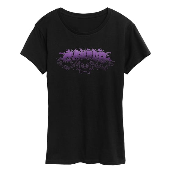 Pokémon - Gengar - Women's Short Sleeve Graphic T-Shirt