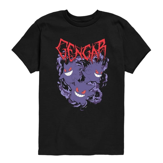 Pokémon - Gengar - Youth Boys Short Sleeve Graphic T-Shirt