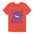 thumbnail image 1 of Pokémon - Gengar - Youth Short Sleeve Graphic T-Shirt, 1 of 5