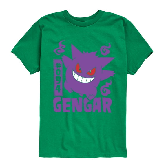 Pokémon - Gengar - Youth Short Sleeve Graphic T-Shirt