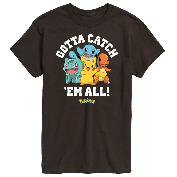 Pokémon - Gotta Catch 'Em All Group - Men's Short Sleeve Graphic T-Shirt