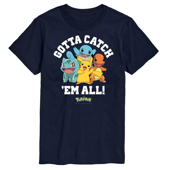 Pokémon - Gotta Catch 'Em All Group - Men's Short Sleeve Graphic T-Shirt