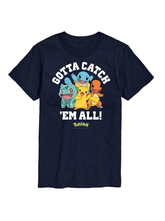Pokémon - Gotta Catch 'Em All Group Men's Short Sleeve Graphic T-Shirt