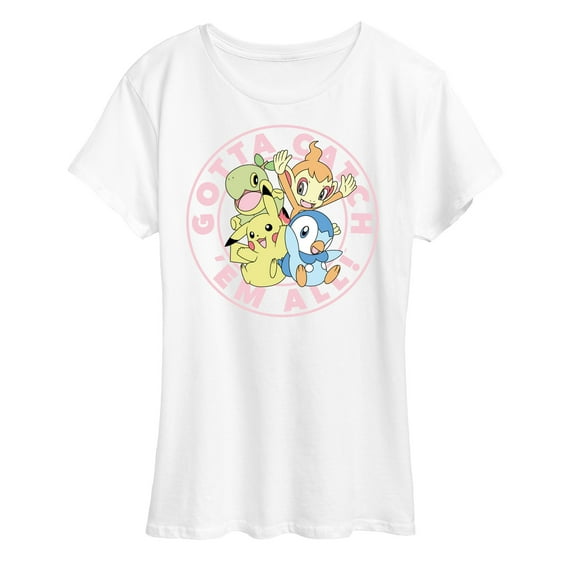 Pokémon - Gotta Catch Em All Pastel - Women's Short Sleeve Graphic T-Shirt