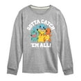 thumbnail image 1 of Pokémon - Gotta Catch Em All Starters - Youth Long Sleeve Graphic T- Shirt, 1 of 5