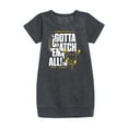 thumbnail image 1 of Pokémon - Gotta Catch Em All - Youth Girls Fleece Dress, 1 of 1