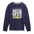 thumbnail image 1 of Pokémon - Gotta Catch 'Em All - Youth Long Sleeve Graphic T-Shirt, 1 of 5