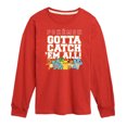 thumbnail image 1 of Pokémon - Gotta Catch 'Em All - Youth Long Sleeve Graphic T-Shirt, 1 of 5